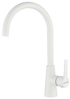 Смеситель для кухни Paulmark Holstein Ho212065-431 белый матовый